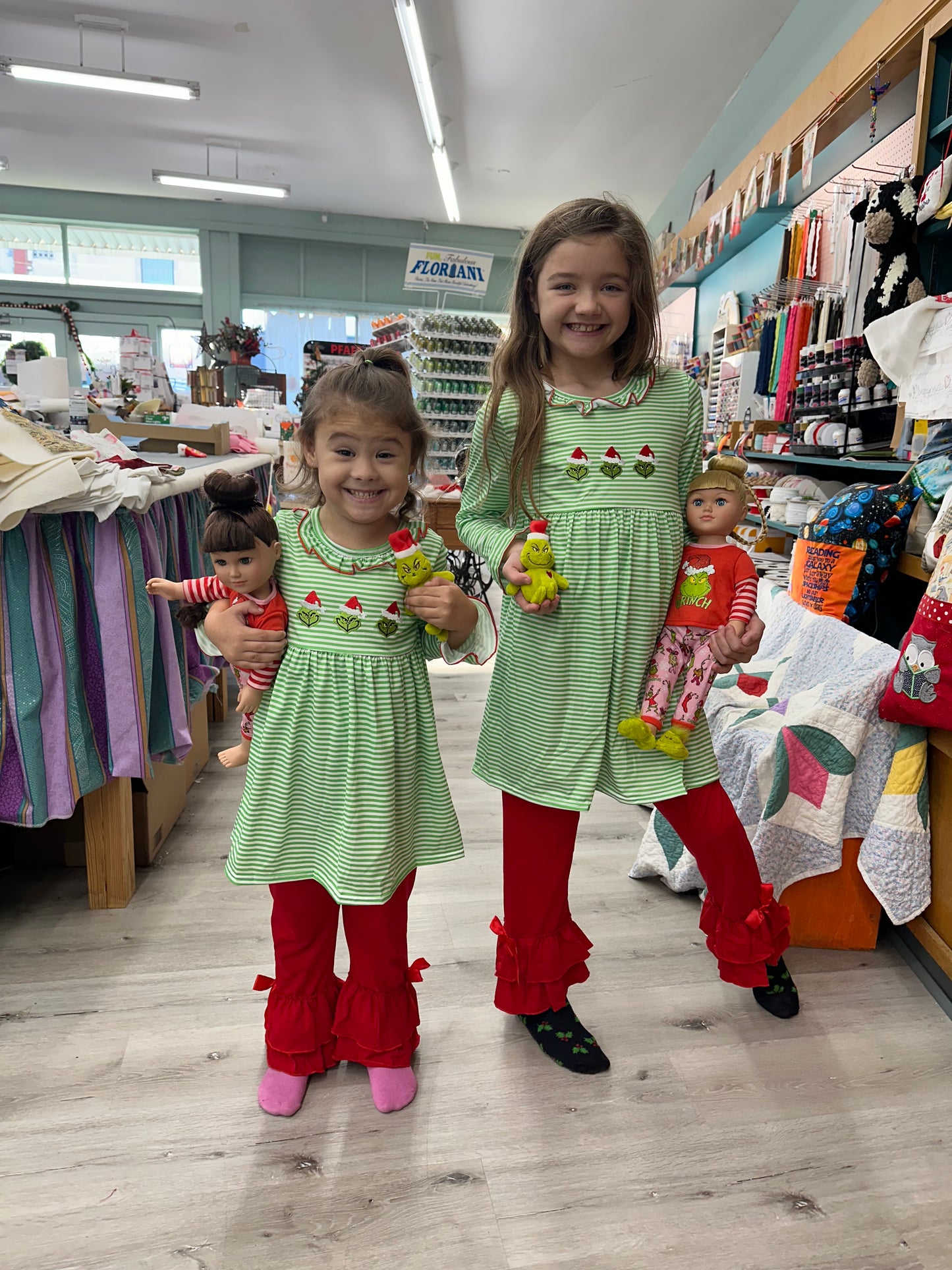 Grinch outfit-Girls