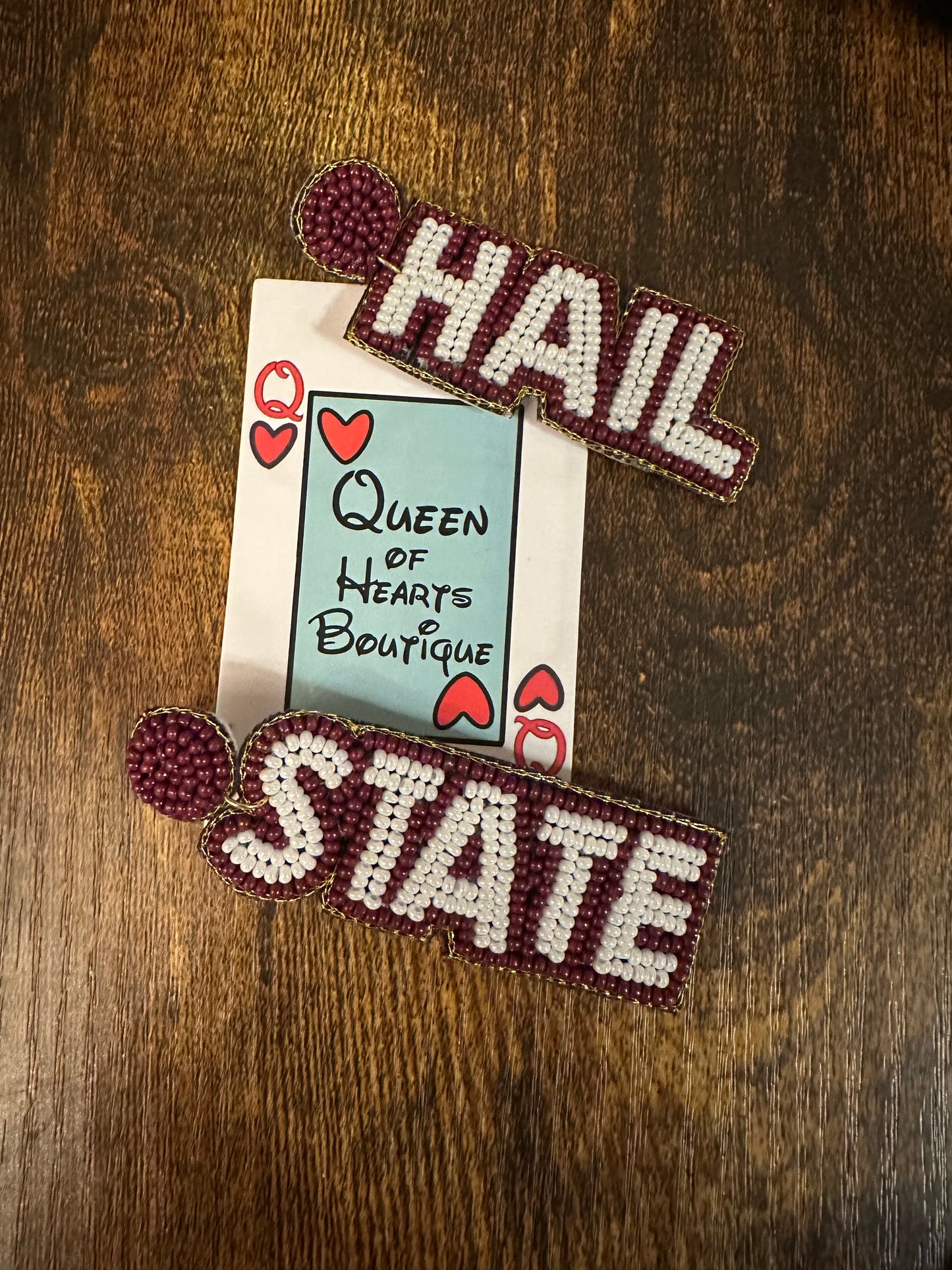 Hail State Earrings