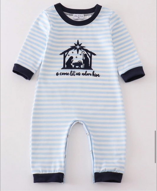 Nativity romper boys