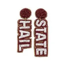 Hail State Earrings